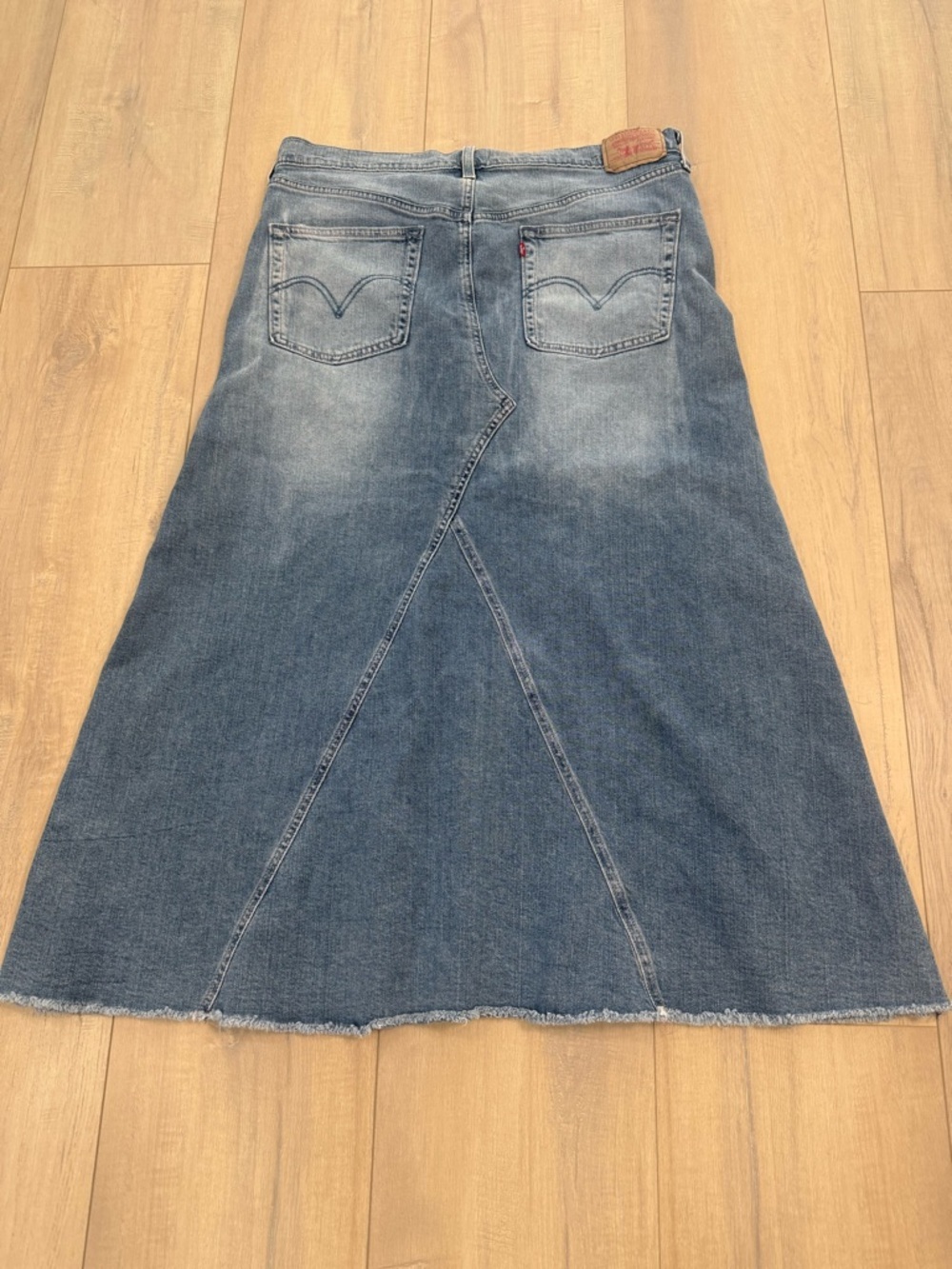 Vintage Levi's Light Blue Denim Skirt - Junior - Picture 2 of 6